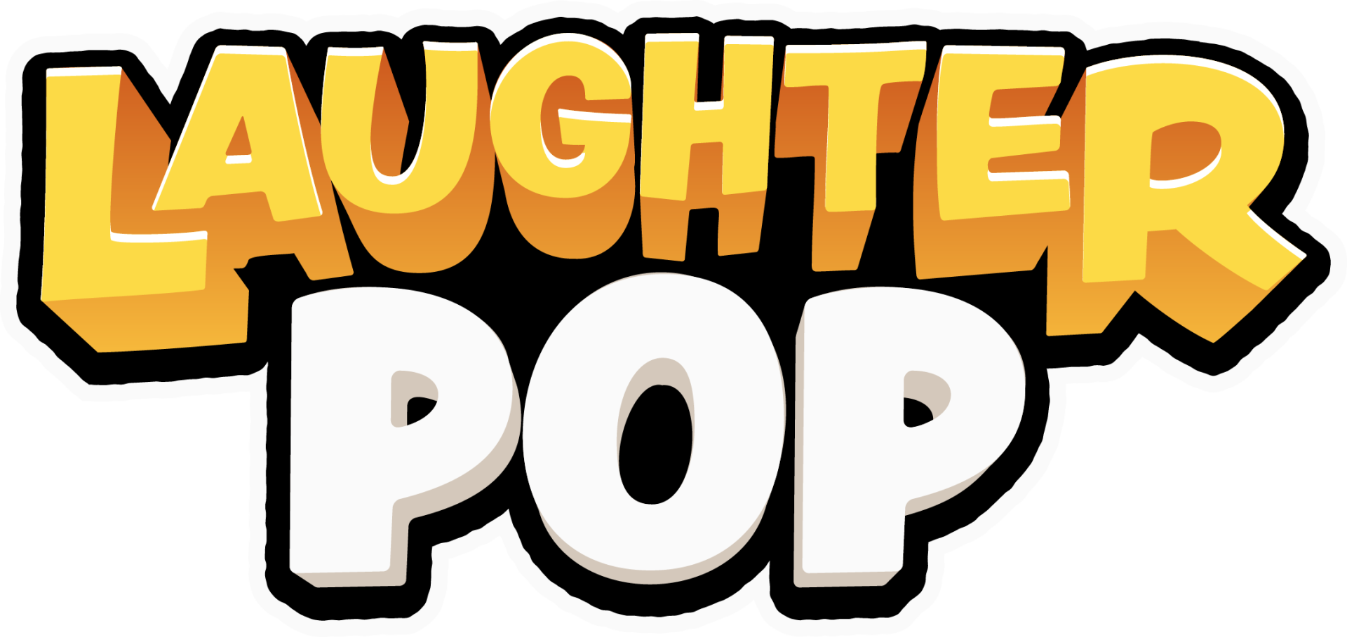 Laughter Pop WebAR Game Logo