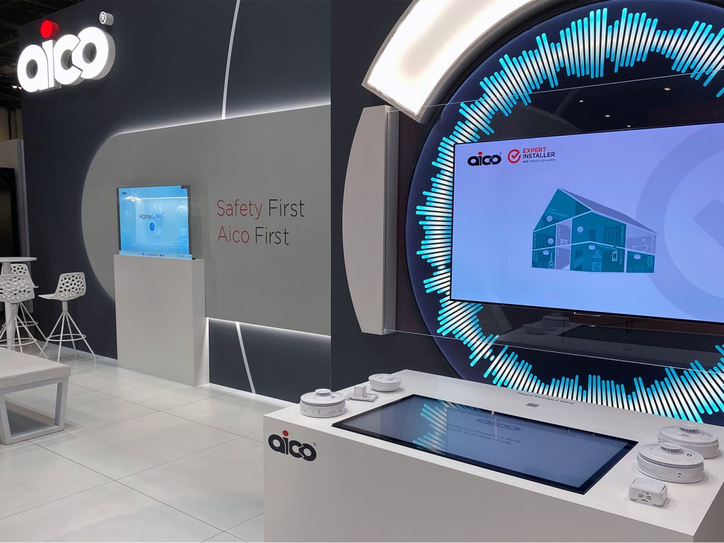 AICO Exhibition Stand RFID Technology